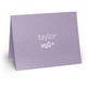 Petite Leaves Folded Shimmer Note Cards Image 1 of 3